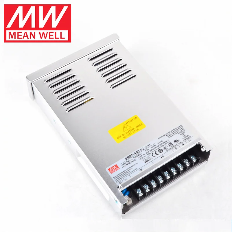 Meanwell ERPF-400 ERPF-400-24 | 24V ERPF-400-48 | 48V ERPF-400-12 | 12V 400PROUSPROUT SWINT SUMPLING 48V Engineering Lighti
